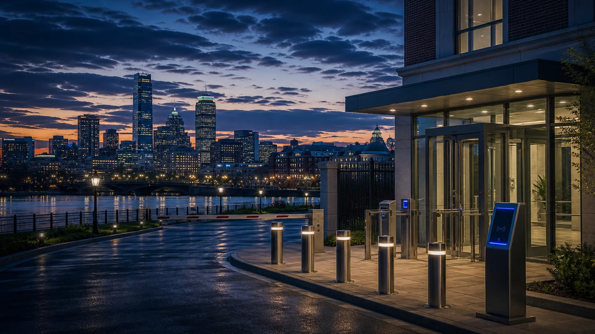 Boston, MA — security service area