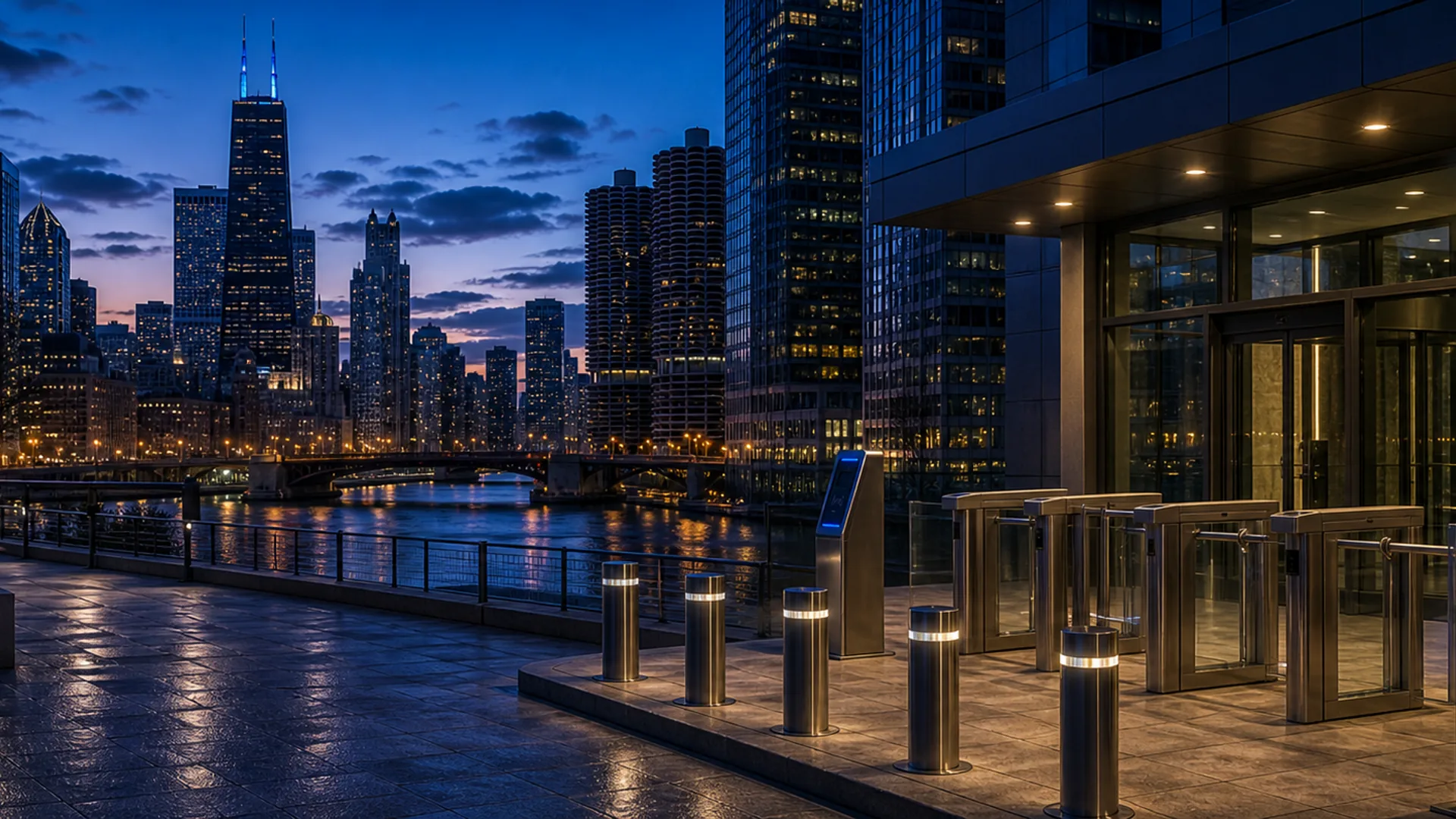 Chicago, IL — security service area
