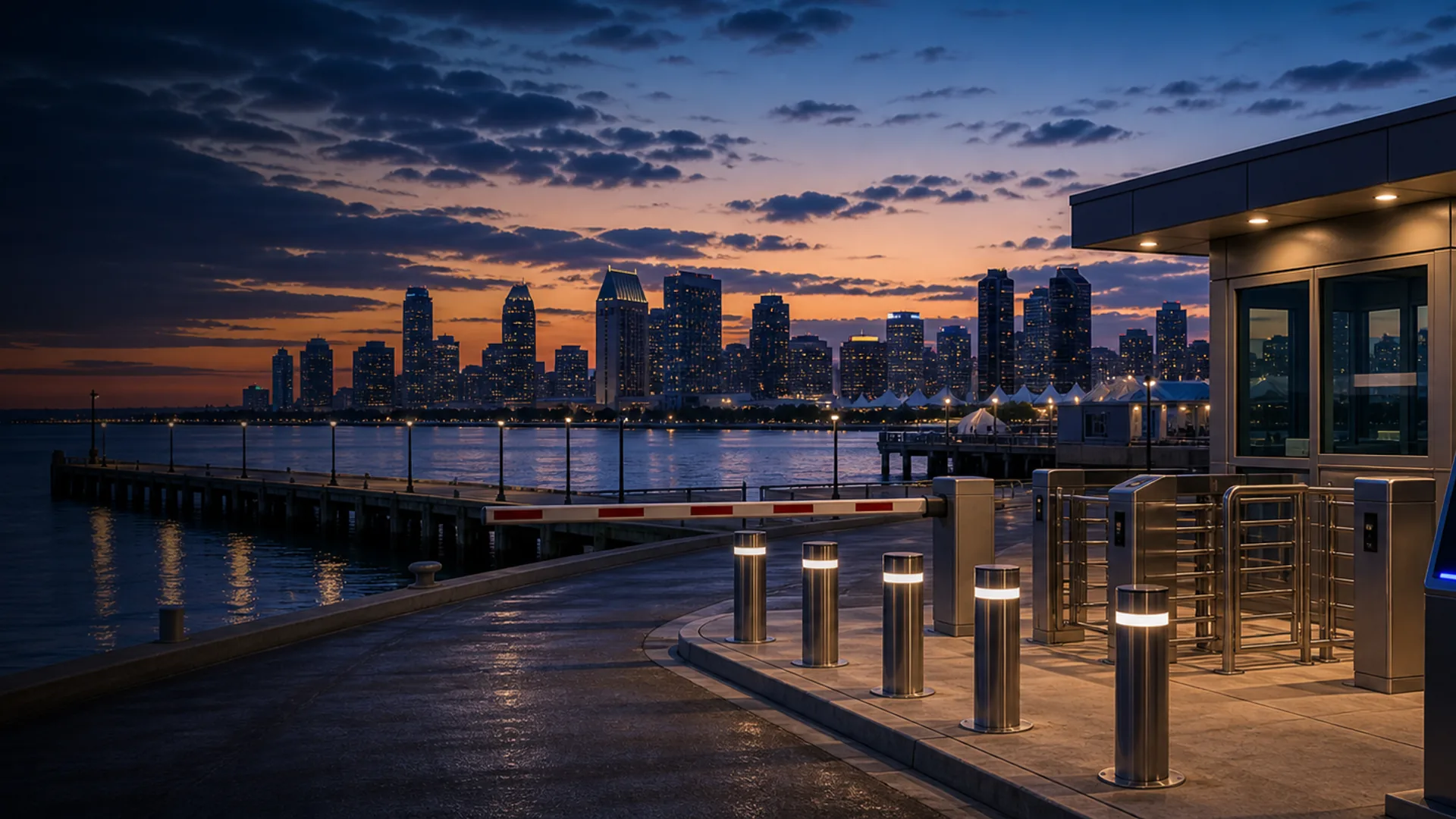 San Diego, CA — security service area